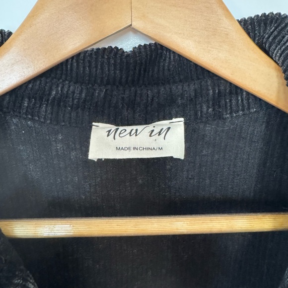 NWOT New In Black Corduroy Jacket - Picture 4 of 11